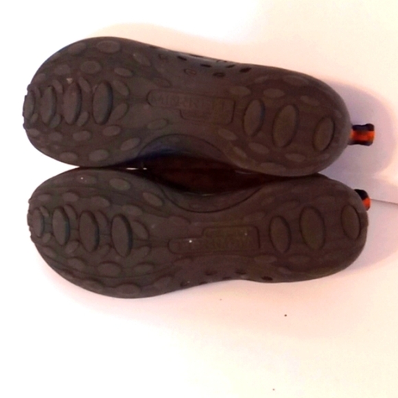 Merrell brown suede slip on shoes - Picture 5 of 7